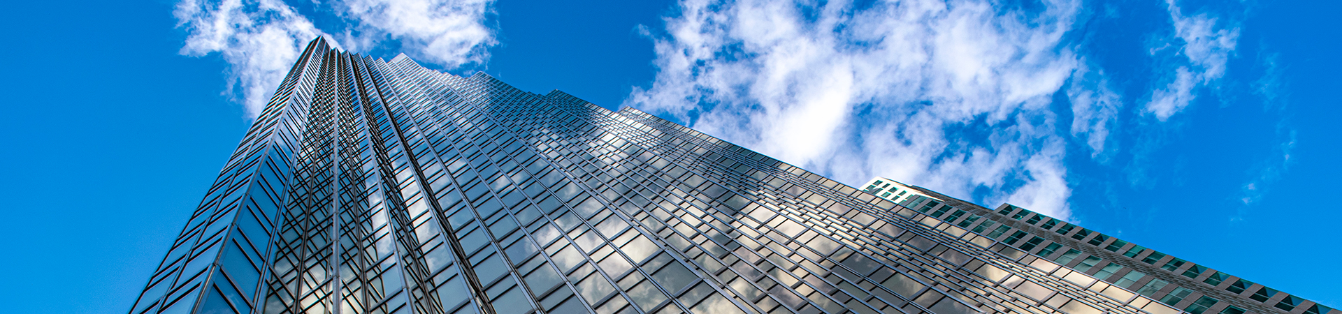 Low Angle View Of A Modern Office Building
