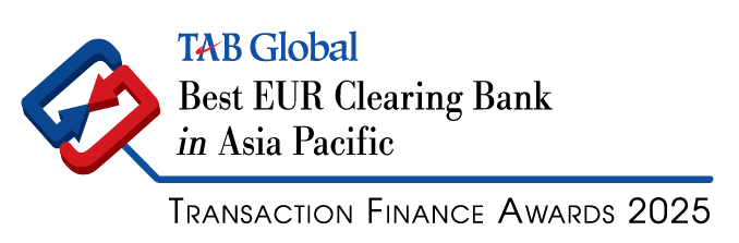 TAB Global Best EUR Clearing Bank in Asia Pacific