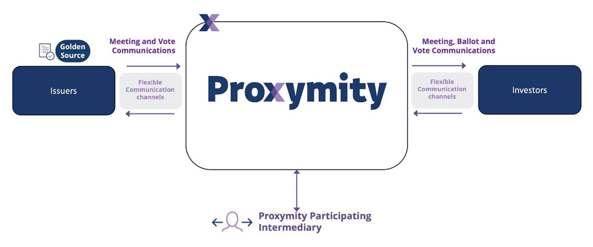 Figure 1: How Proxymity Vote Connect works